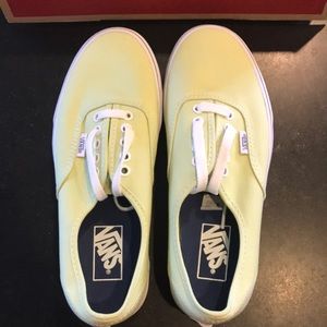 Vans Women's Yellow Sneakers